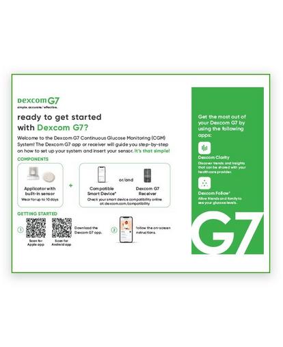 Dexcom G7 Onboarding Handou